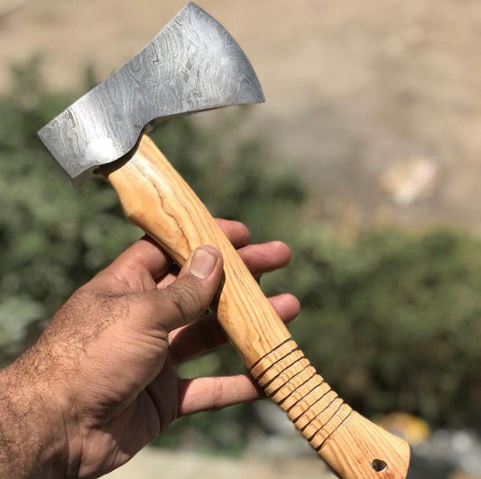 KBS Knives Damascus Steel EDC Axe