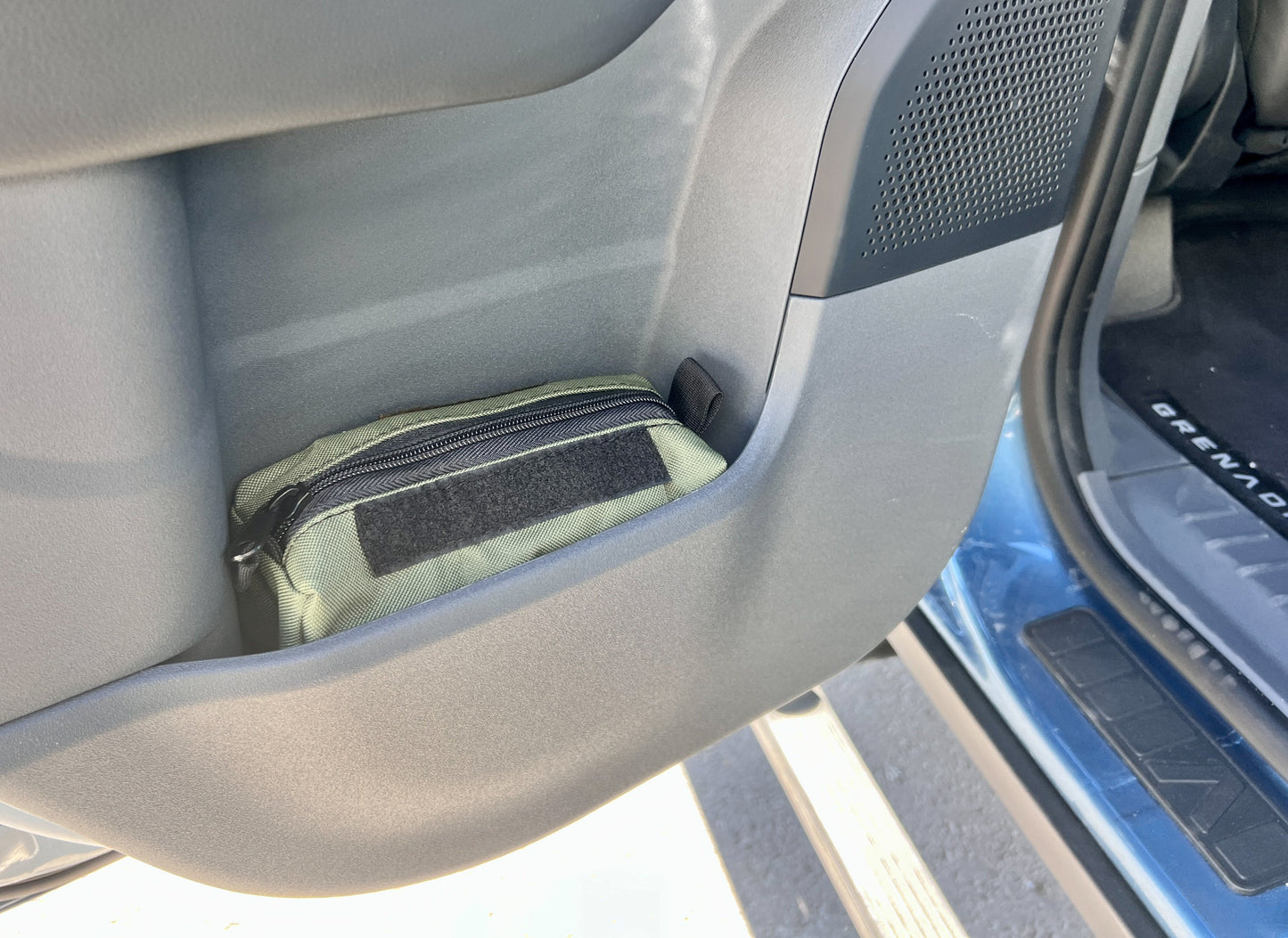 Overland Gear Guy INEOS Grenadier Door Storage Cubby Small Pouch - 8"x3"x4" (PAIR)