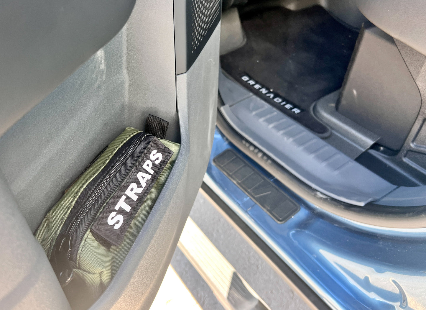 Overland Gear Guy INEOS Grenadier Door Storage Cubby Small Pouch - 8"x3"x4" (PAIR)