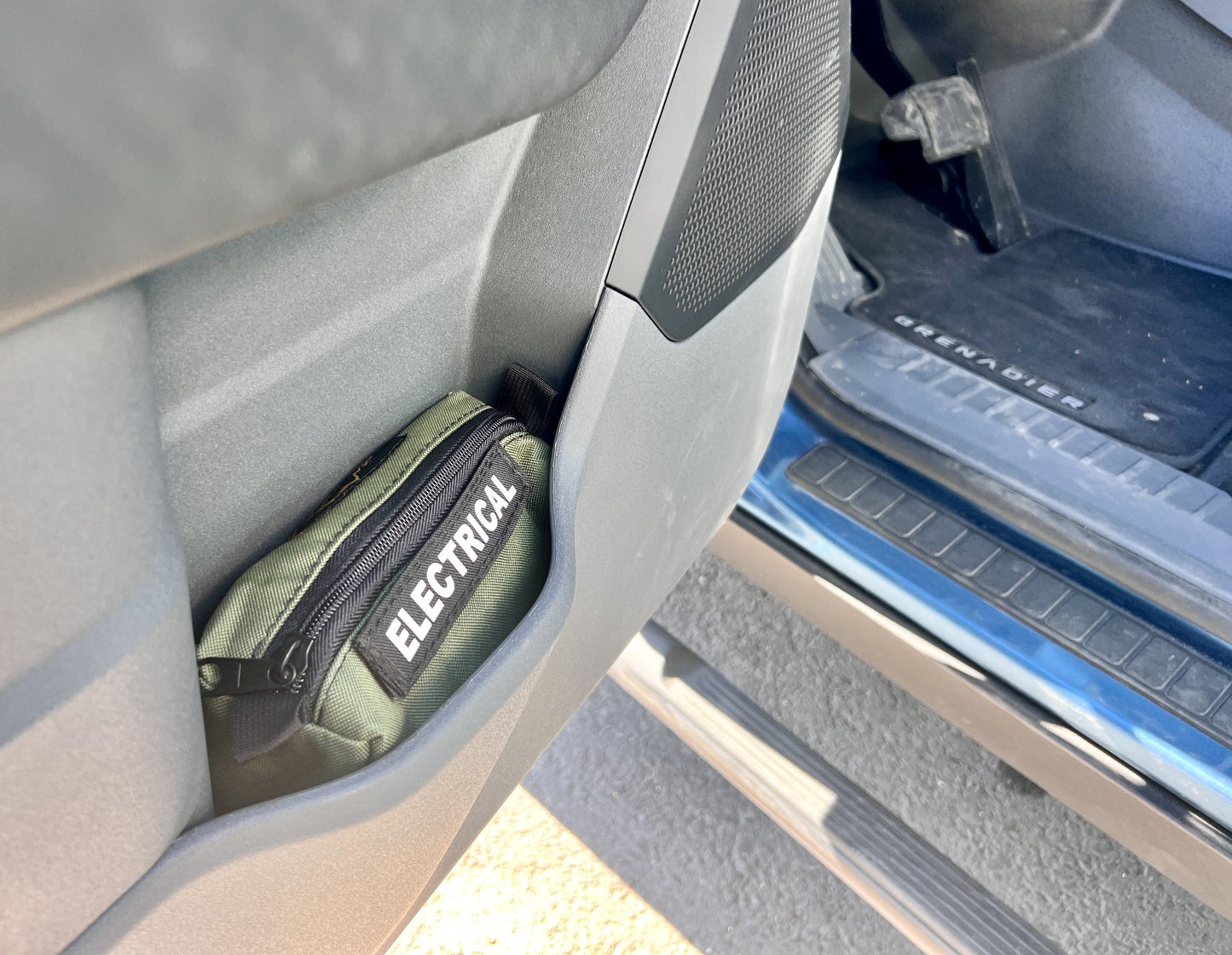 Overland Gear Guy INEOS Grenadier Door Storage Cubby Small Pouch - 8"x3"x4" (PAIR)