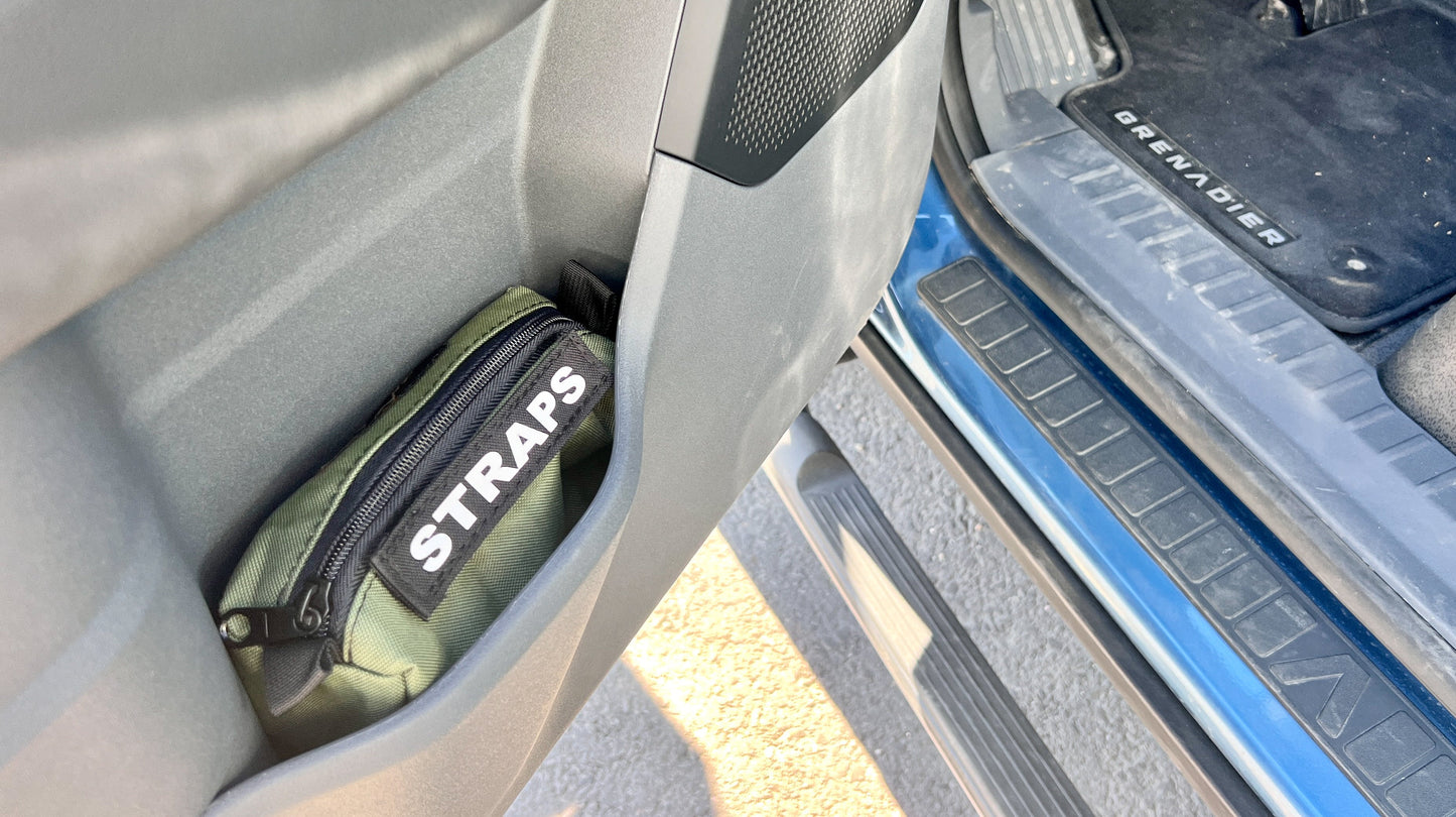 Overland Gear Guy INEOS Grenadier Door Storage Cubby Small Pouch - 8"x3"x4" (PAIR)