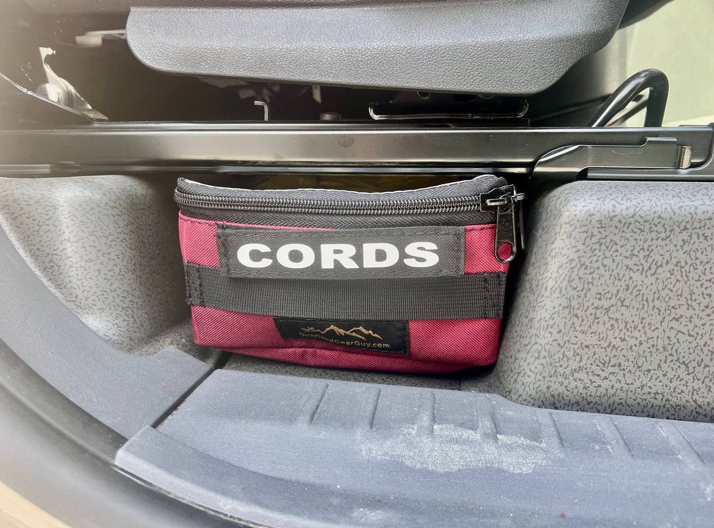 Overland Gear Guy INEOS Grenadier Under Seat Storage Bag CLEAR TOP