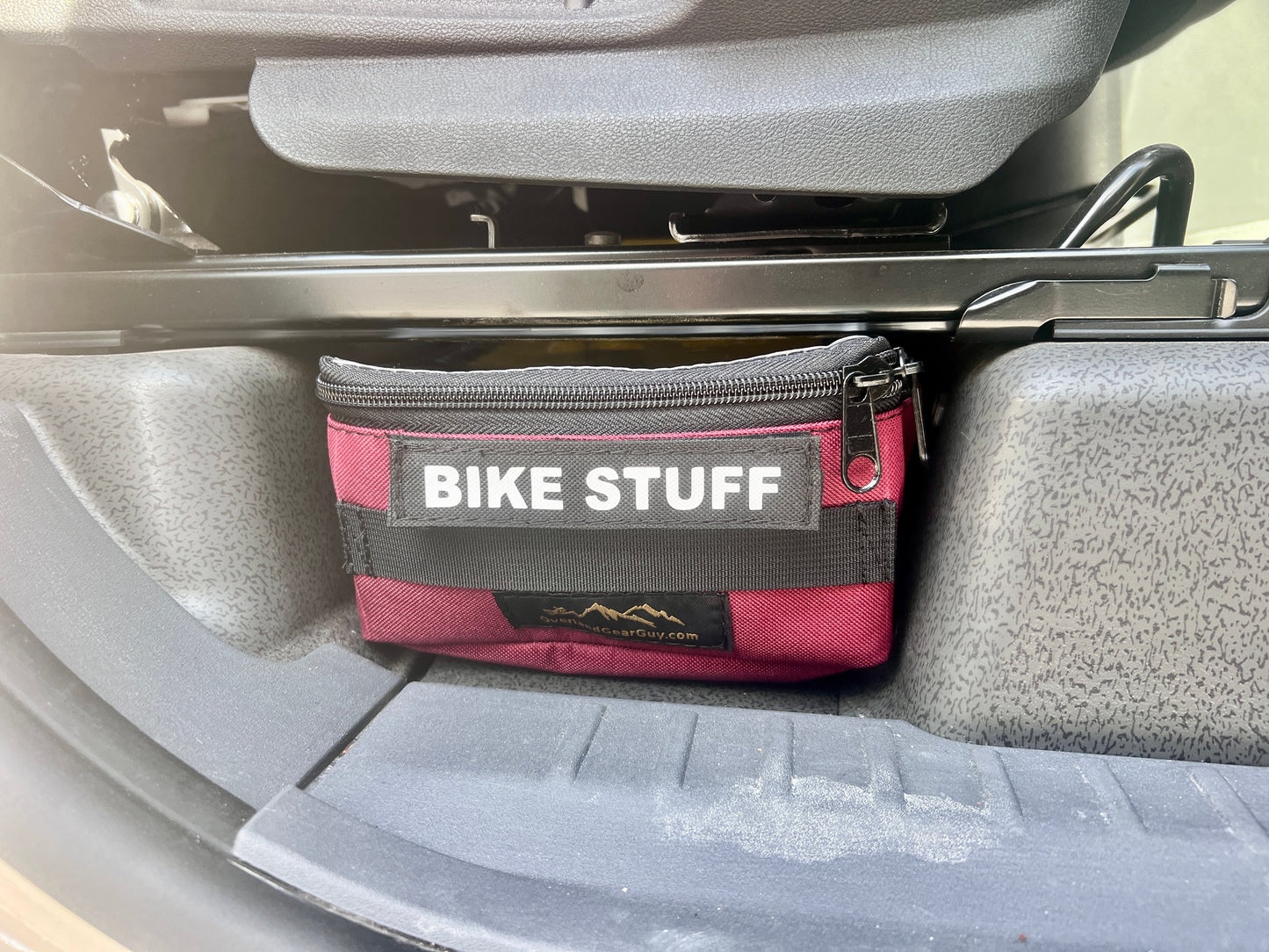 Overland Gear Guy INEOS Grenadier Under Seat Storage Bag CLEAR TOP