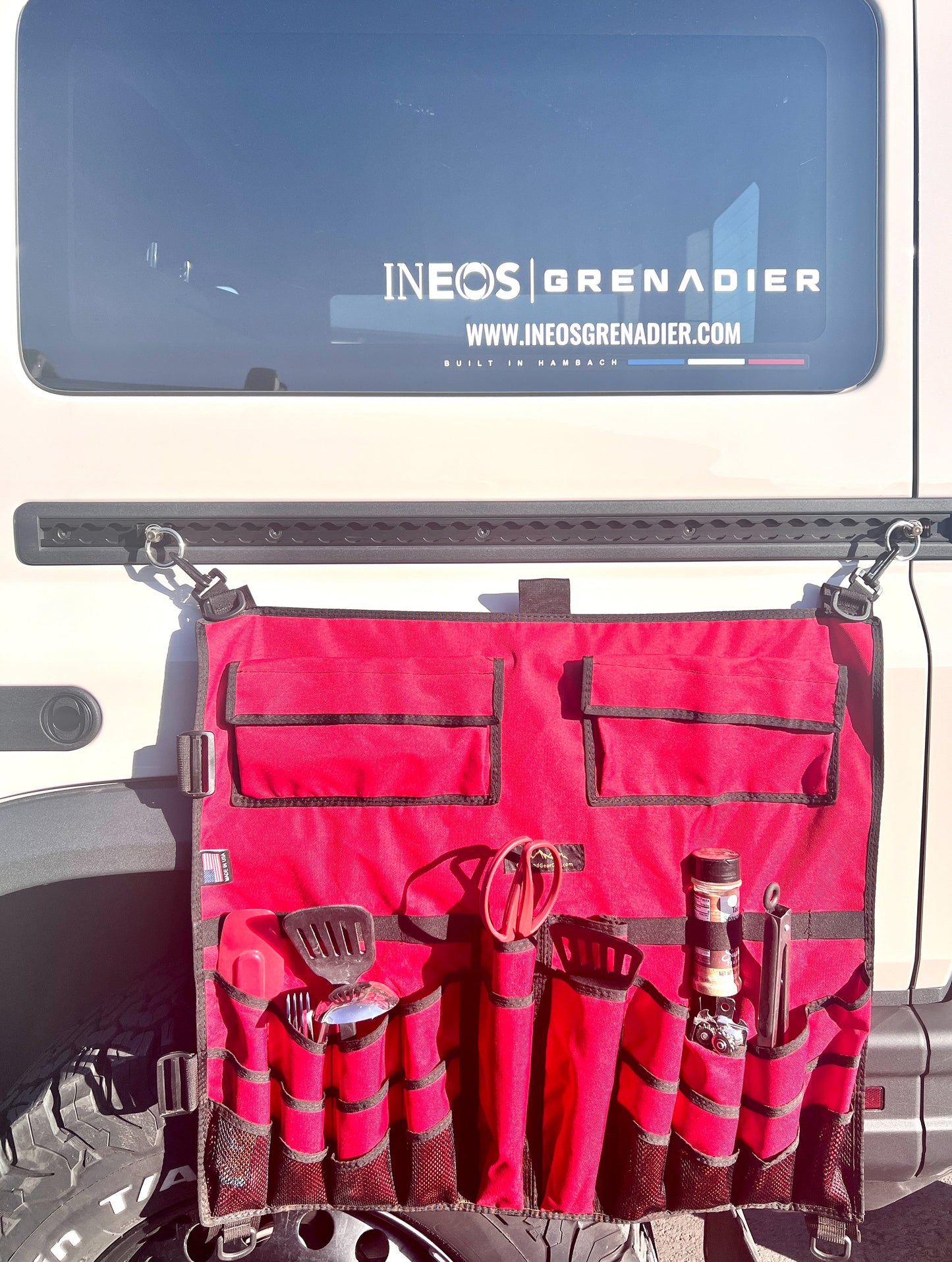Overland Gear Guy INEOS Grenadier Overlander Utensil Organizer