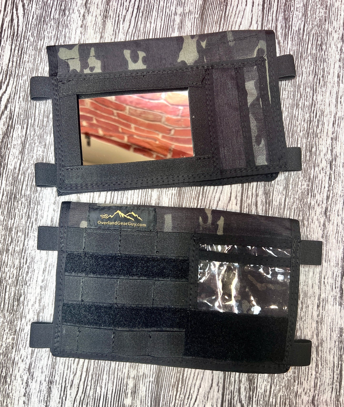 Overland Gear Guy Grenadier MOLLE Visor Organizer WITH MIRROR