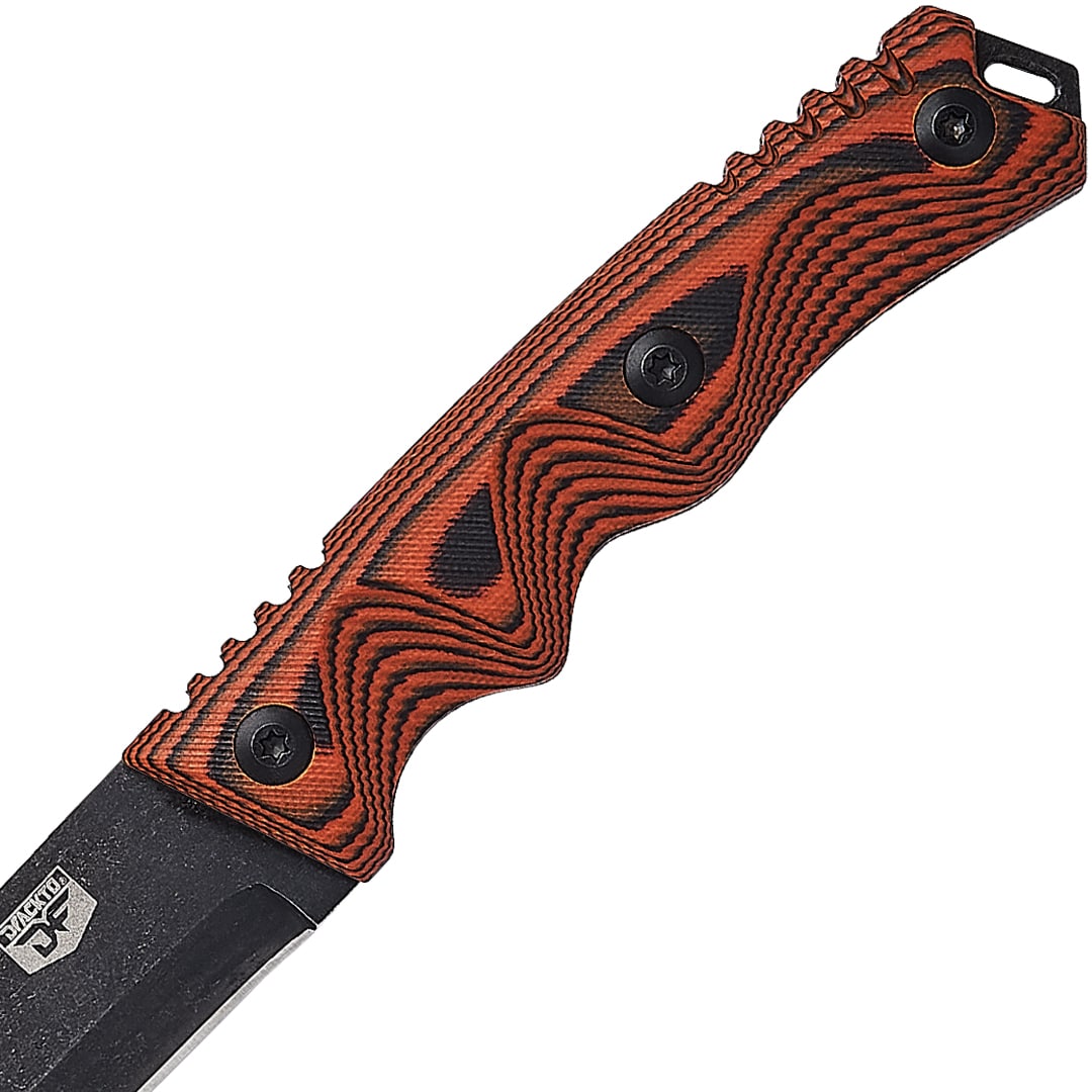 DFACKTO 5.5" Tanto Knife // Orange Handle