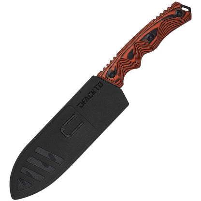 DFACKTO 6.5" Santoku Knife // Orange Handle