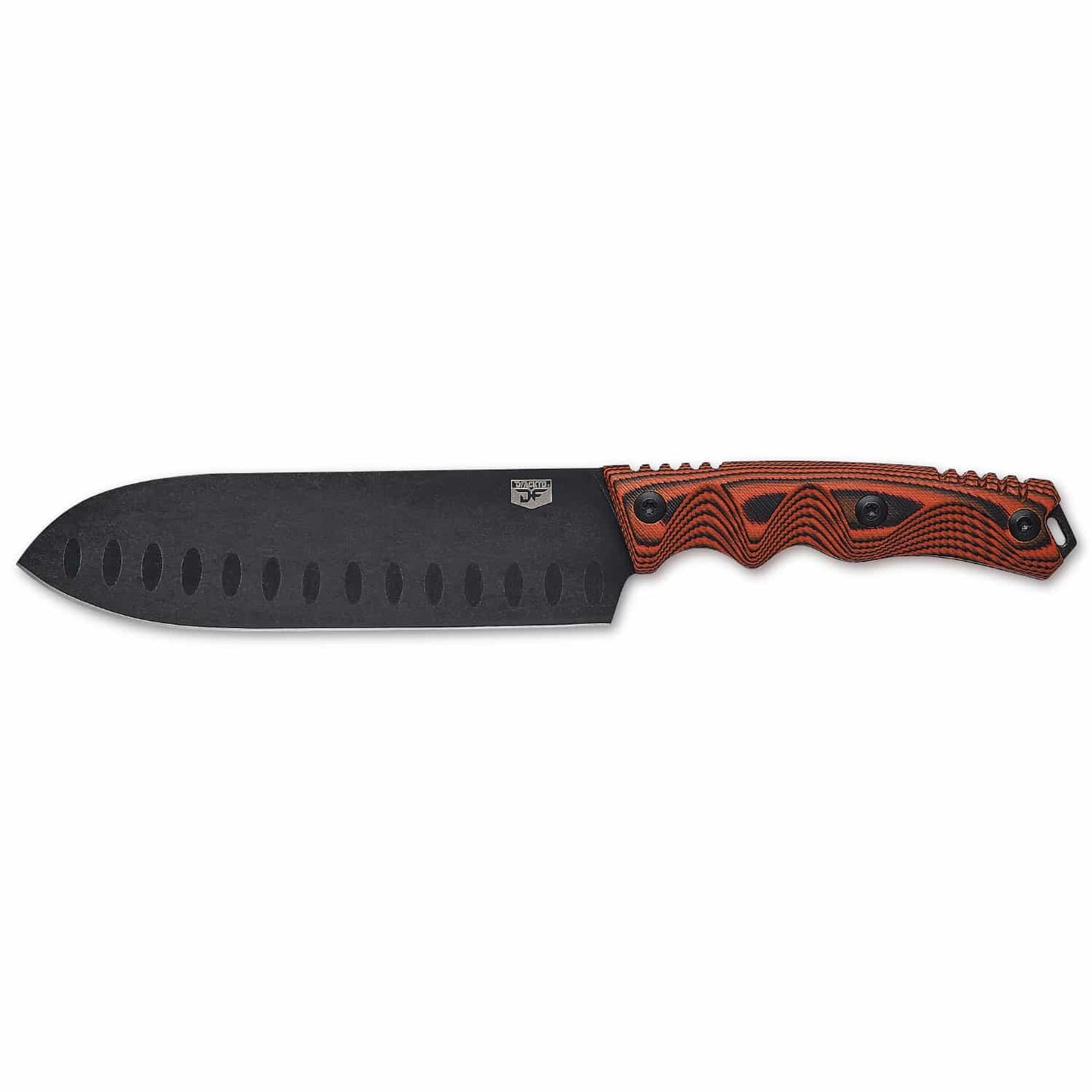 DFACKTO 6.5" Santoku Knife // Orange Handle