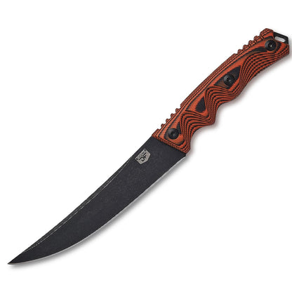 DFACKTO 6" Hybrid Boning & Fillet Knife // Orange Handle
