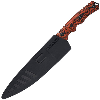 DFACKTO 8" Chef Knife // Orange Handle