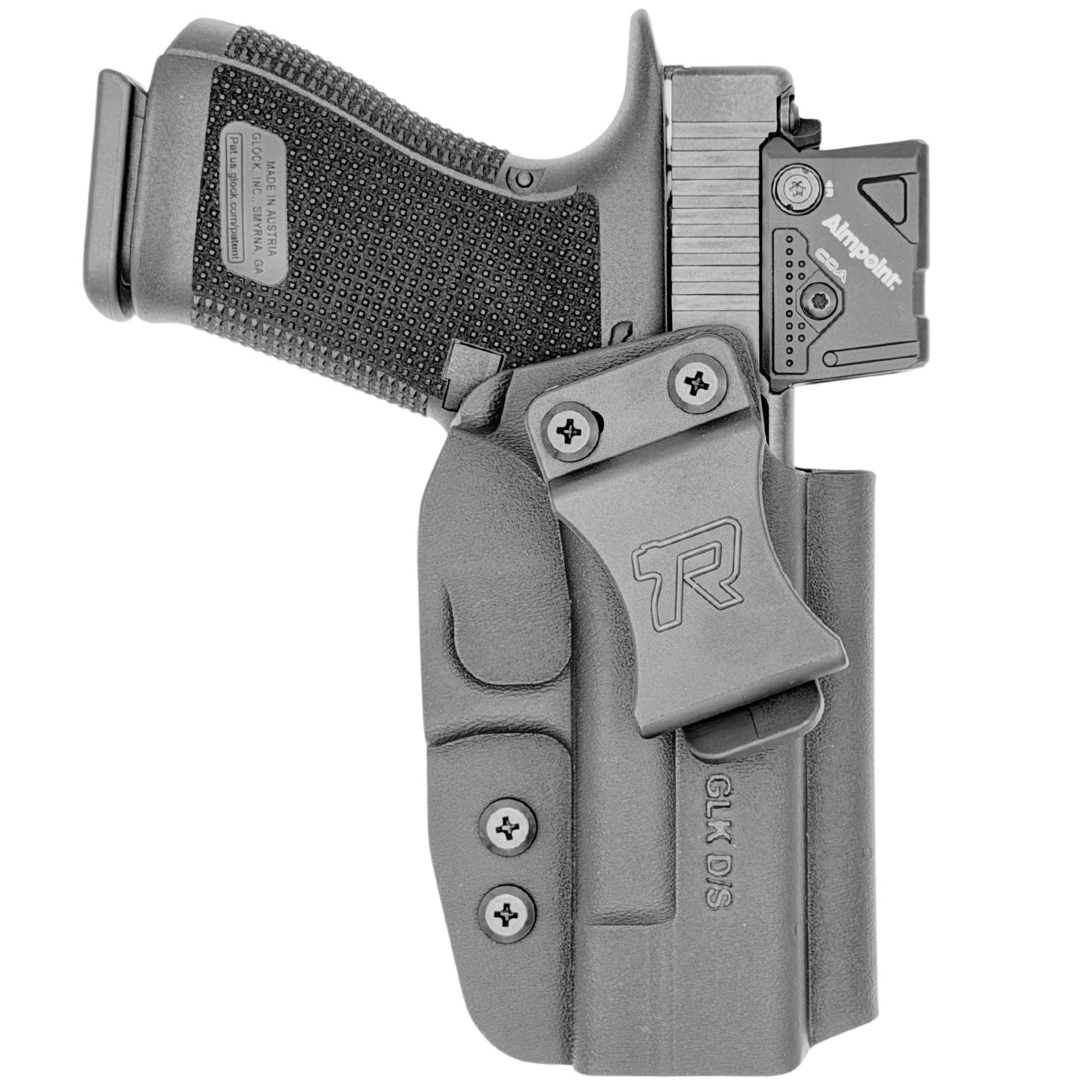 Rounded Gear IWB Holster fits: Glock 19 19X 23 32 45 (Optic Ready)