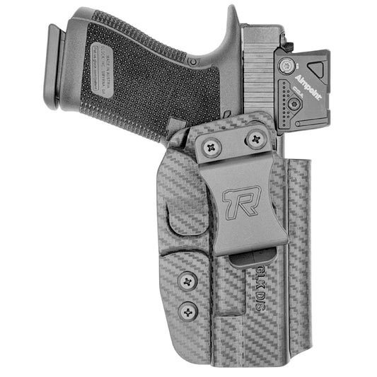 Rounded Gear IWB Holster fits: Glock 17 19 19X 26 31 32 33 34 45 (Optic Ready)