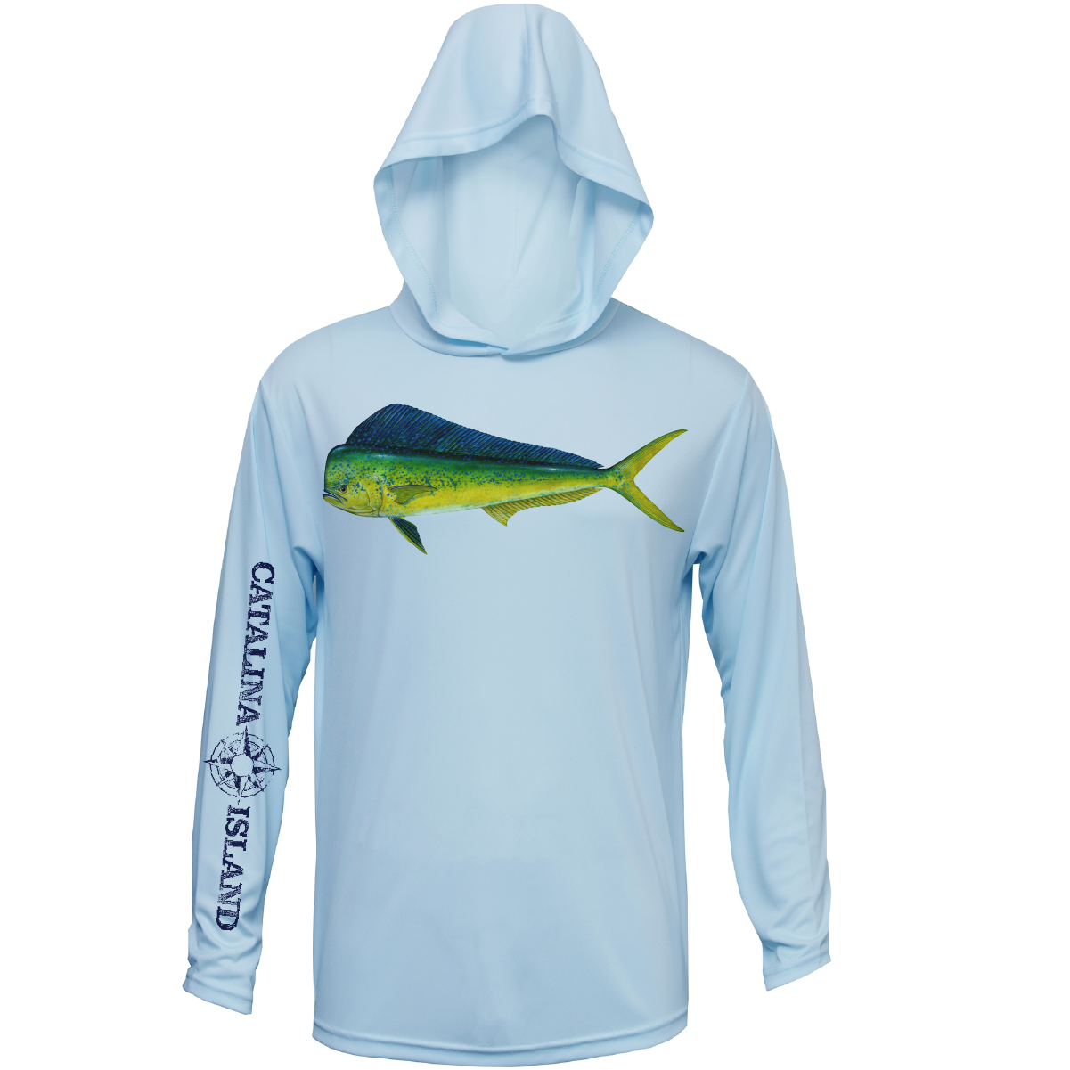 Saltwater Born Catalina Island, CA Dorado Long Sleeve UPF 50+ Dry-Fit Hoodie