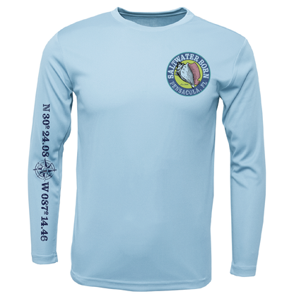 Saltwater Born Pensacola, FL Kraken Long Sleeve UPF 50+ Dry-Fit Shirt
