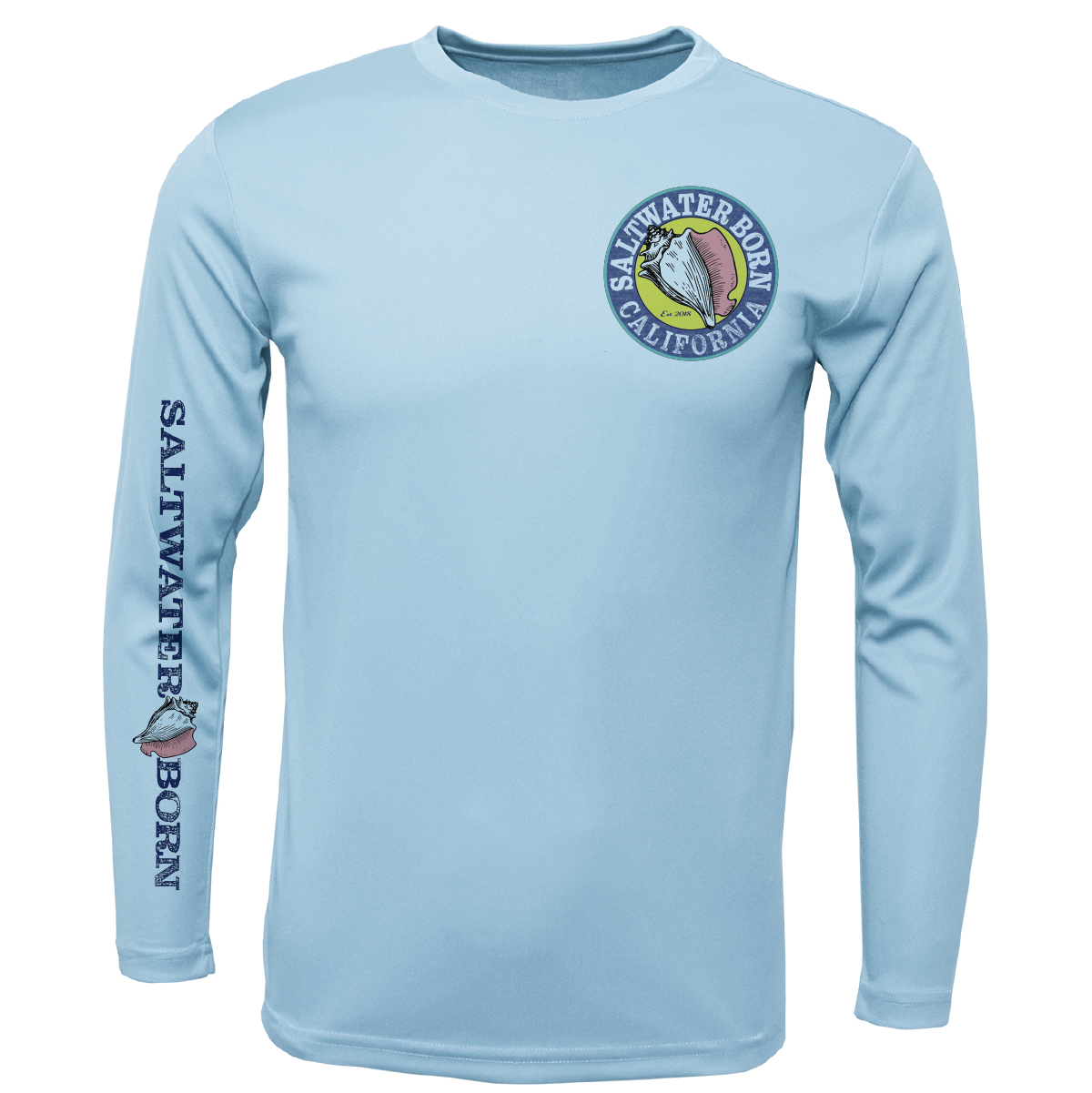 Saltwater Born California Kraken Long Sleeve UPF 50+ Dry-Fit Shirt