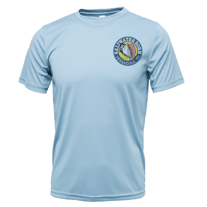 Saltwater Born Pensacola, FL "Surrender The Booty" Men's Short Sleeve UPF 50+ Dry-Fit Shirt