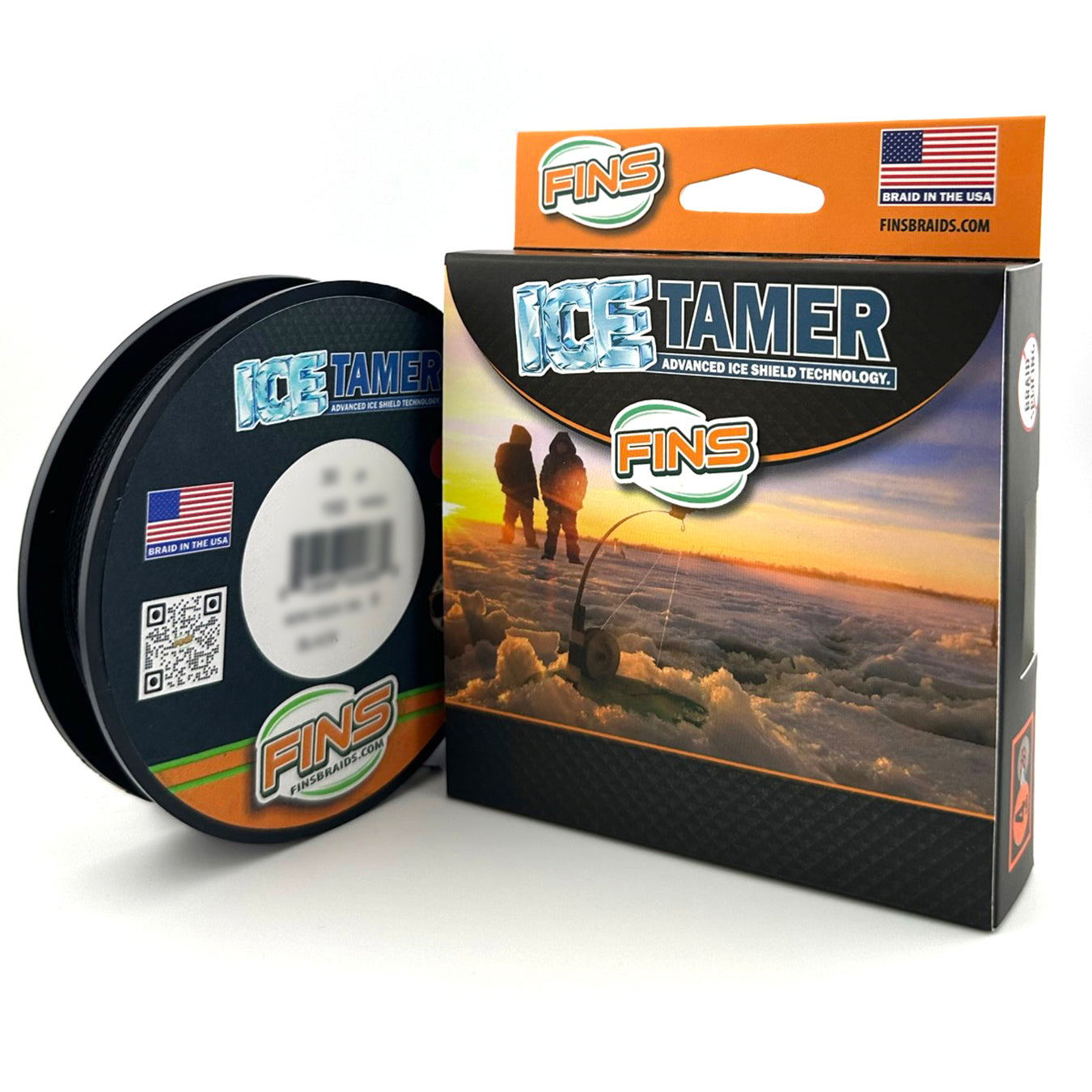FINS Fishing Icetamer Ice Fishing Braid