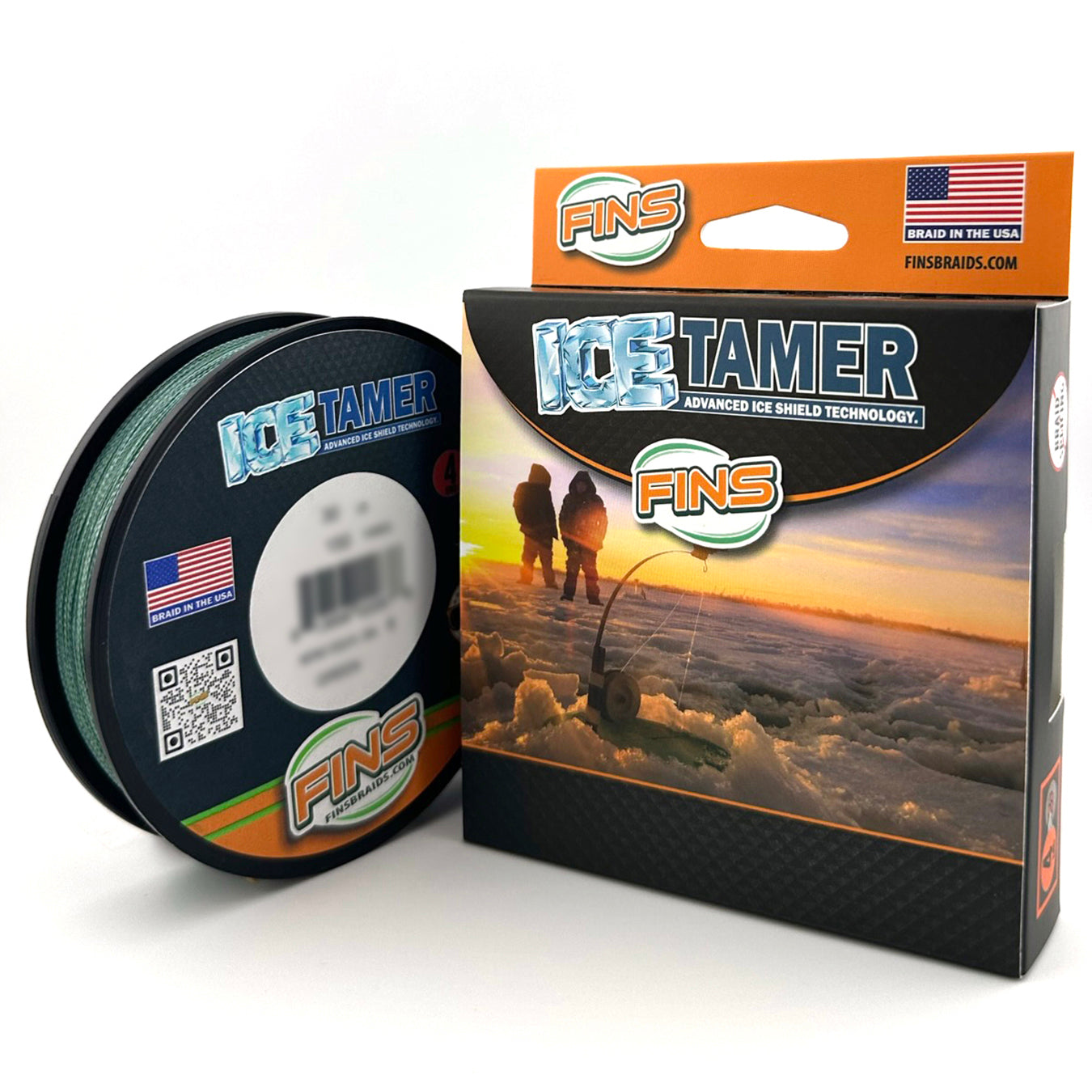 FINS Fishing Icetamer Ice Fishing Braid