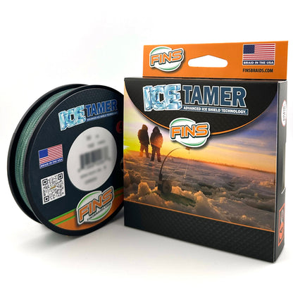 FINS Fishing Icetamer Ice Fishing Braid