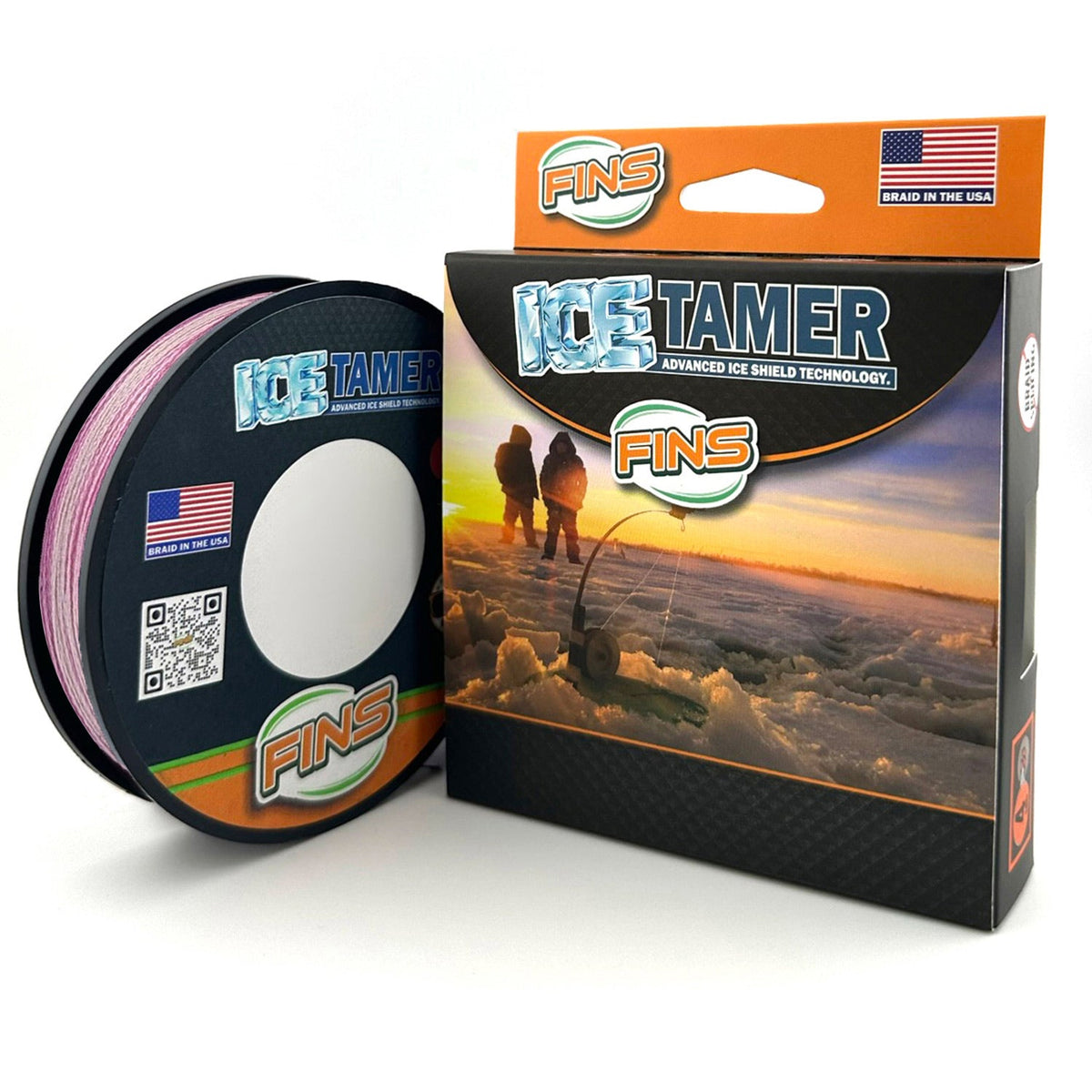 FINS Fishing Icetamer Ice Fishing Braid