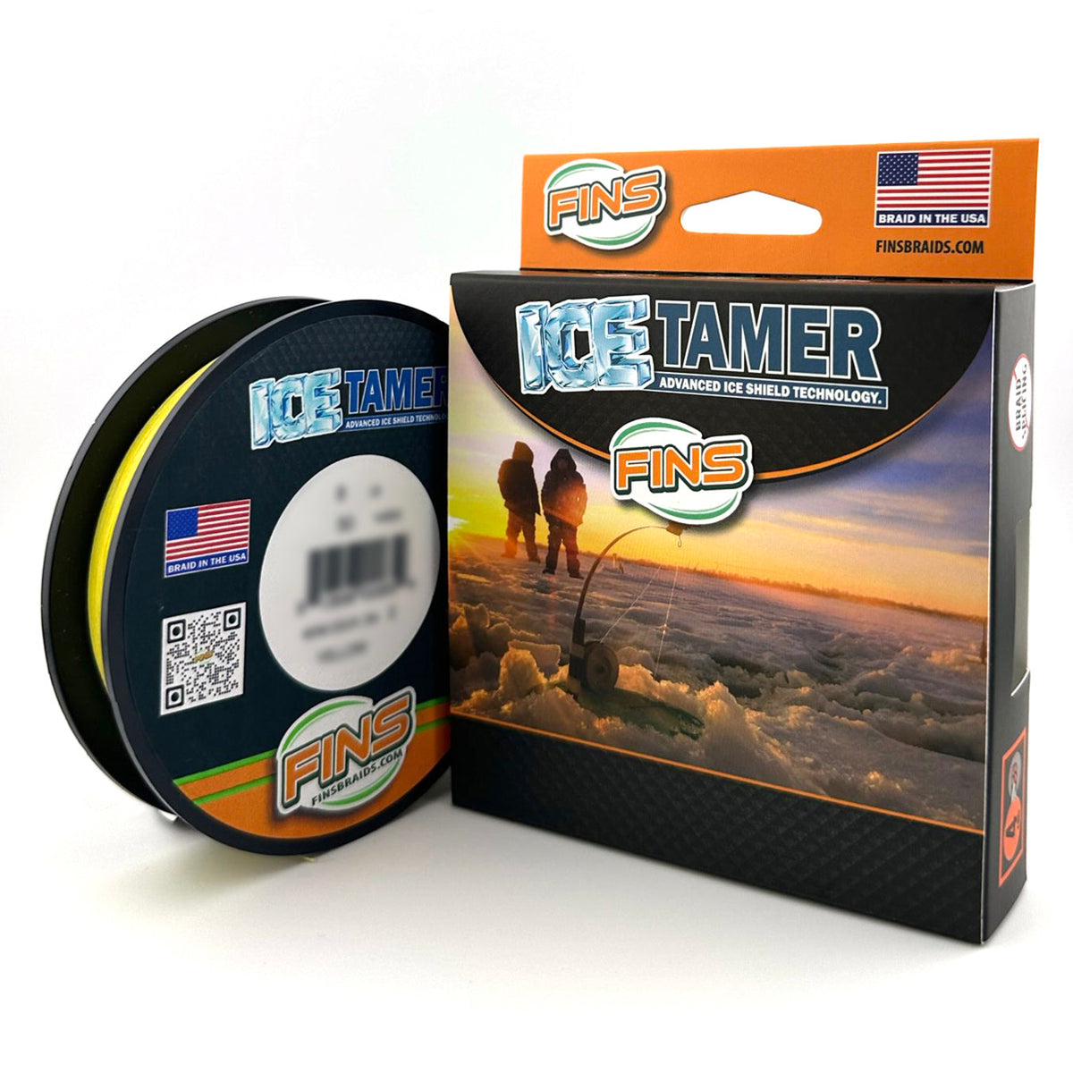 FINS Fishing Icetamer Ice Fishing Braid
