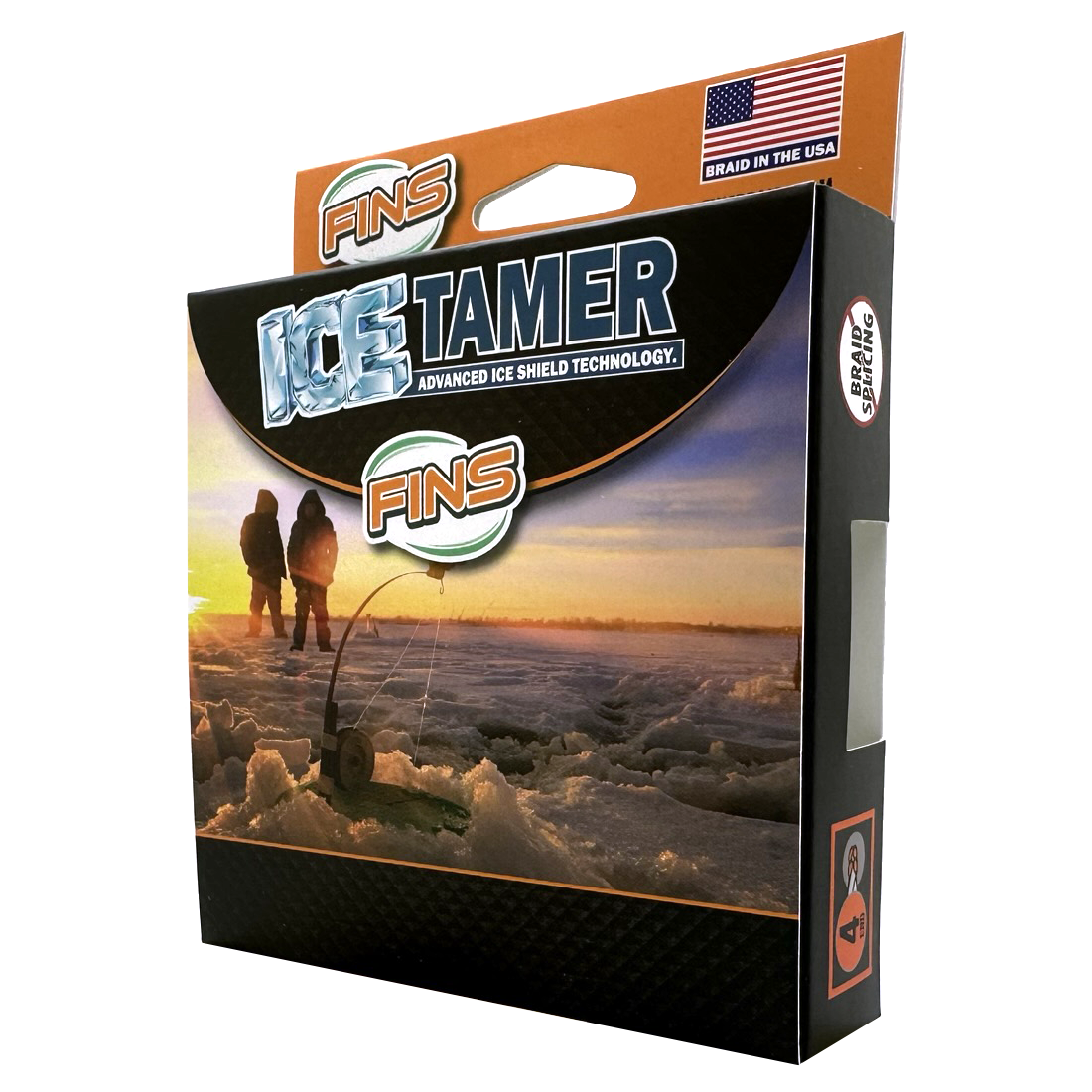 FINS Fishing Icetamer Ice Fishing Braid