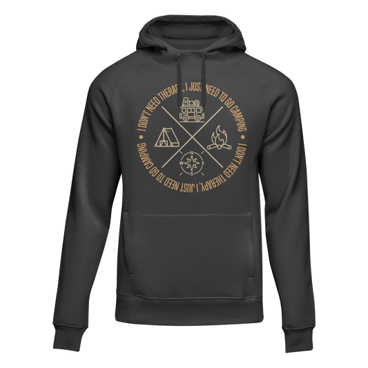 Outdoorzees I Don't Need Therapy Adult Fleece Hoodie