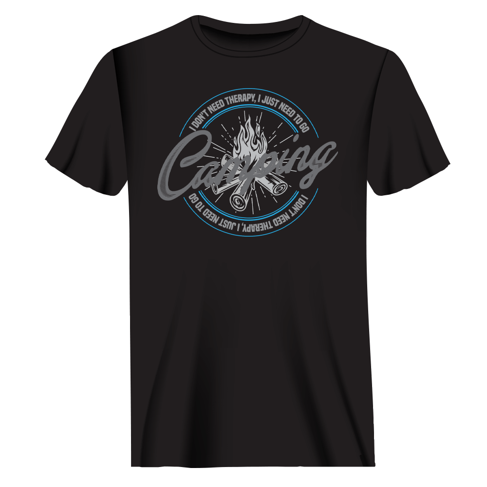Outdoorzees I Don't Need Therapy T-Shirt for Men