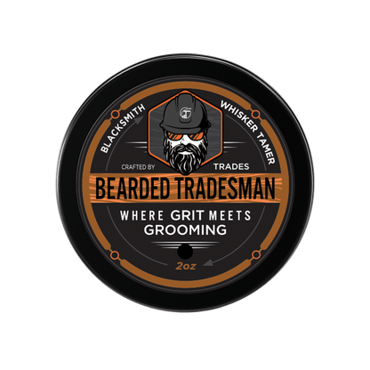 Bearded Tradesman Blacksmith  – Leather & Tobacco - Whisker Tamer
