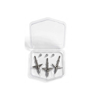 Killz ZEUS TITANIUM  BROADHEADS (3 PACK) PLUS PRACTICE HEAD-COMES WITH BOTH 100/125 GR TIPS