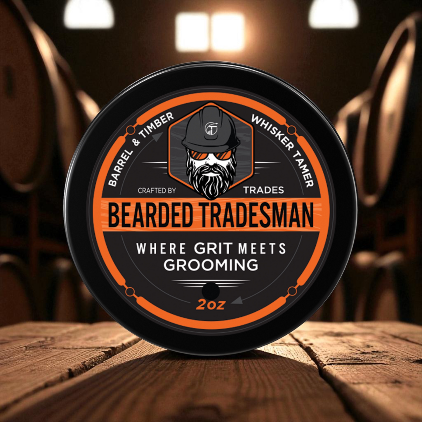 Bearded Tradesman Barrel & Timber – Bourbon & Teakwood  - Whisker Tamer