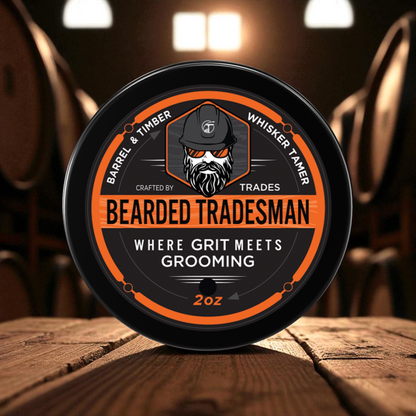 Bearded Tradesman Barrel & Timber – Bourbon & Teakwood  - Whisker Tamer
