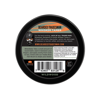 Bearded Tradesman Wildwood  - Bergamont & Vanilla - Whisker Tamer