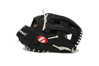 Barnett GL-127 Competition baseball glove, genuine leather, outfield 12.7, Black