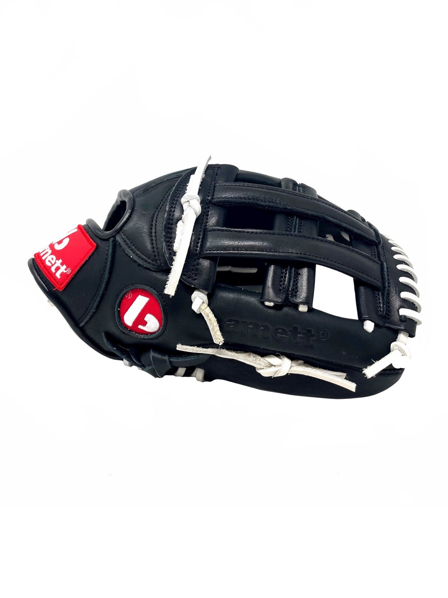 Barnett GL-127 Competition baseball glove, genuine leather, outfield 12.7, Black