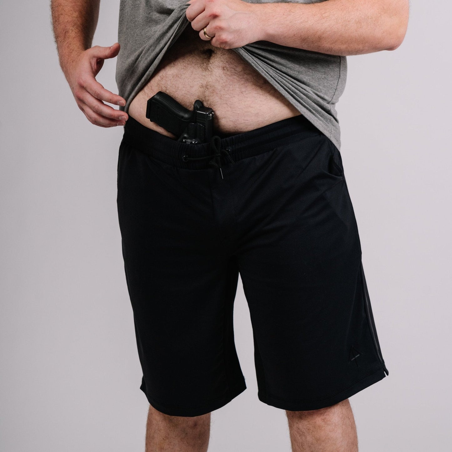 Arrowhead Tactical Carrier Shorts - Midnight Black 11"