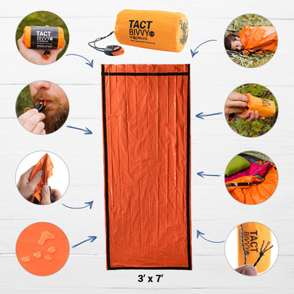 Survival Frog Tact Bivvy® 2.0 Emergency Sleeping Bag