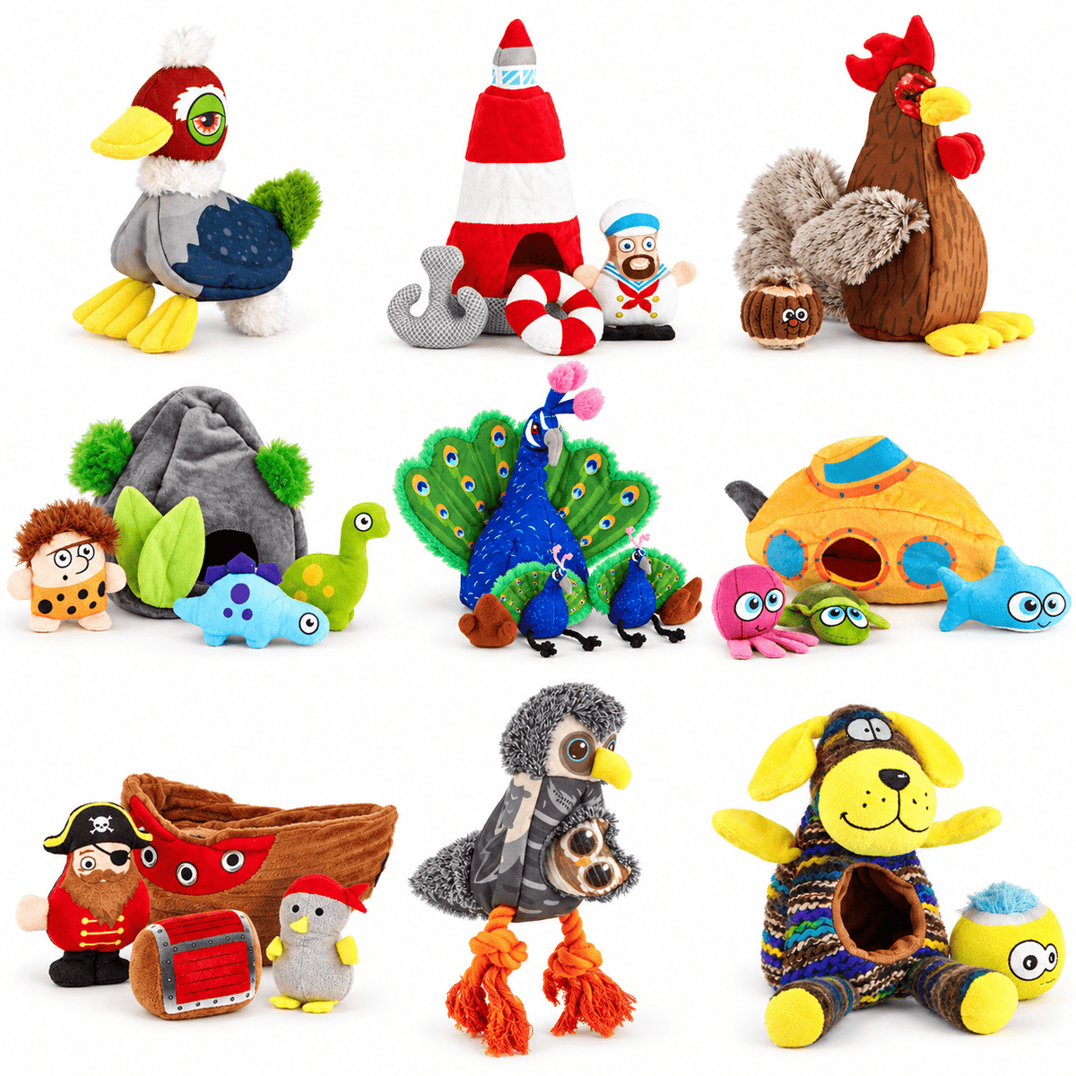 Dogline Interactive Toy Collection with a Surprise Inside