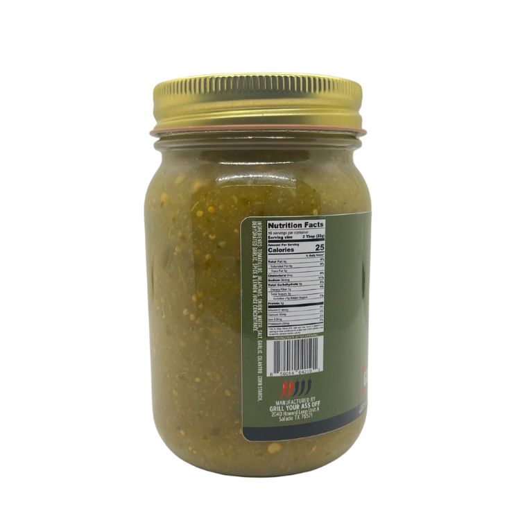 Grill Your Ass Off Invader Tomatillo Salsa