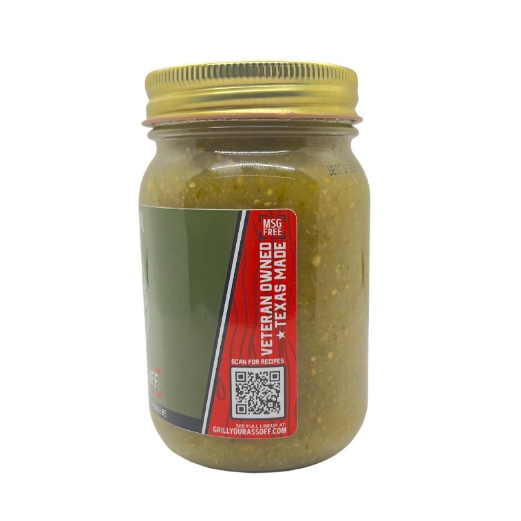 Grill Your Ass Off Invader Tomatillo Salsa