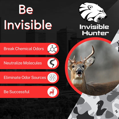 Zone Protects Invisible Hunter Scent Eliminator Continuous Spray + Refill