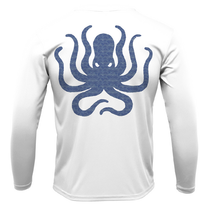 Saltwater Born Catalina Island, CA Kraken Long Sleeve UPF 50+ Dry-Fit Shirt