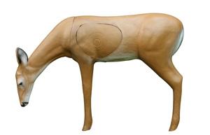 BIGshot Archery Real Wild 3D Browsing Replaceable Vital Deer Archery Target with EZ Pull Foam