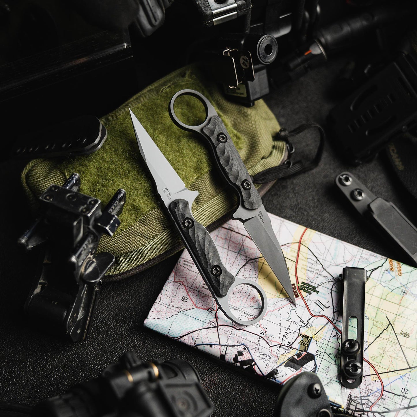 Toor Knives Jank Shank W - SOCOM Black