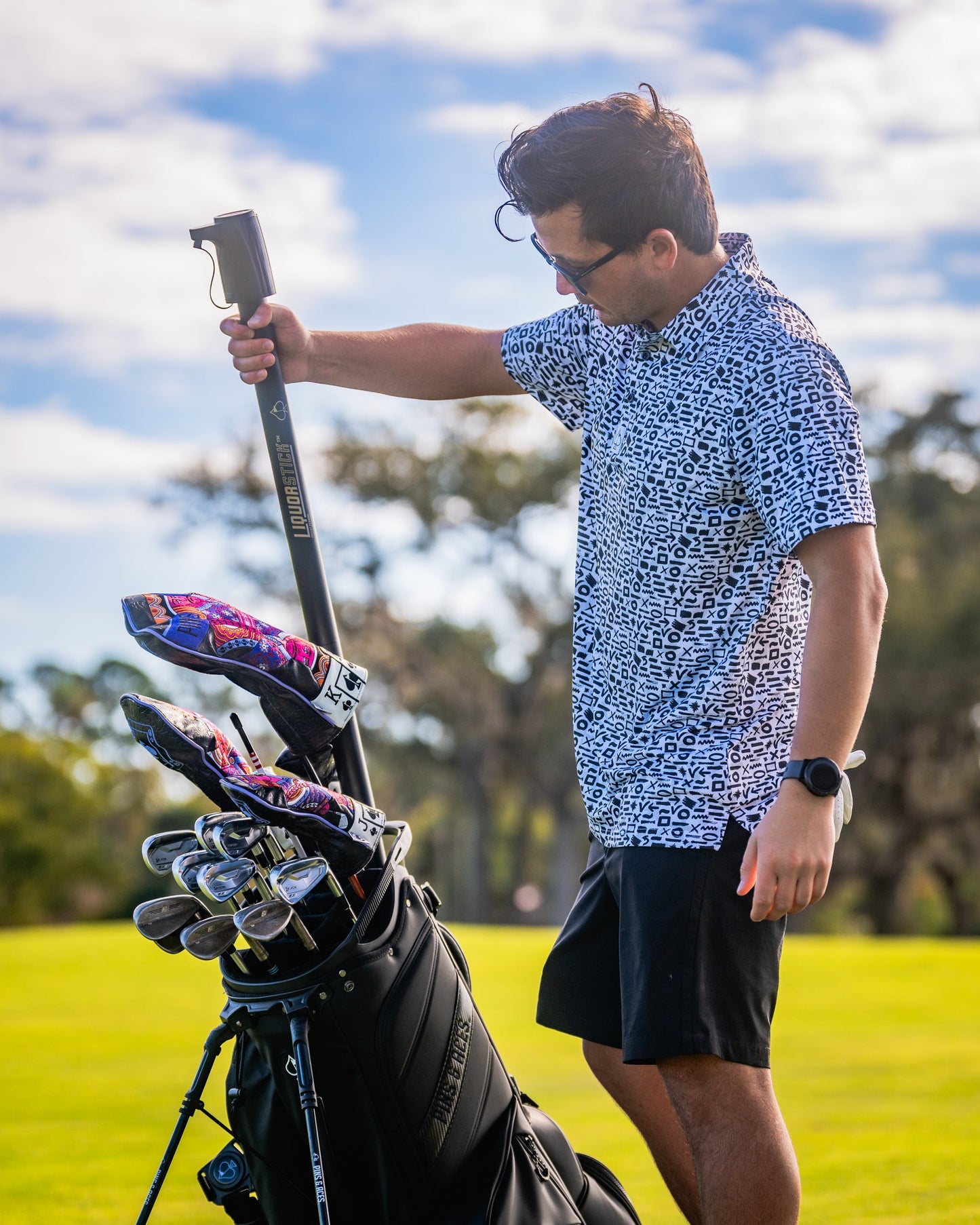 Pins and Aces LiquorStick® 3.0 - Black