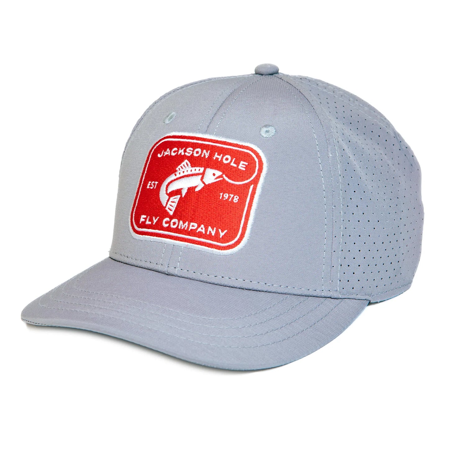 Jackson Hole Fly Co - Low Crown TriTech Relaxed Fit Ball Cap - Rectangle Logo
