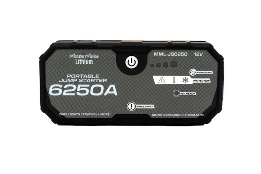 Monster Marine Lithium Portable Lithium Jump Starter 6250A