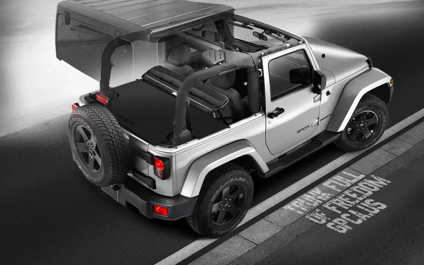 GPCA Jeep Wrangler Cargo Freedom Pack JK 2DR