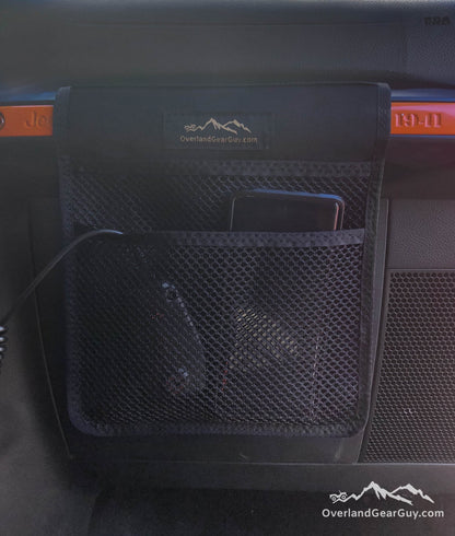 Overland Gear Guy Jeep Grab Handle Mesh Flat Pocket