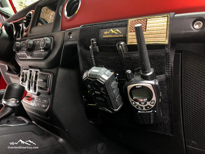 Overland Gear Guy Jeep Grab Handle Velcro Flat Pocket